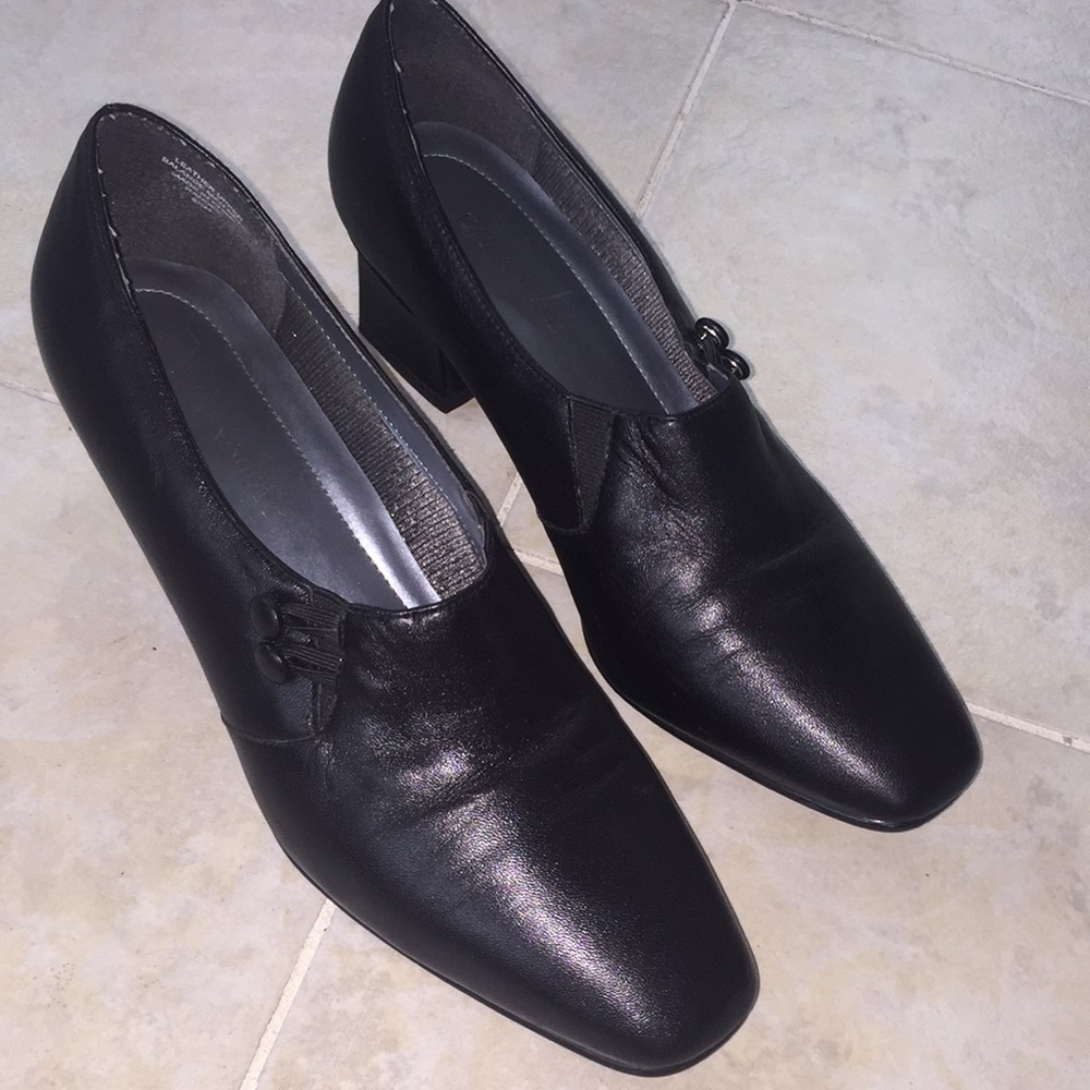 Karen Scott Radner Black Ankle Shoes/Boots